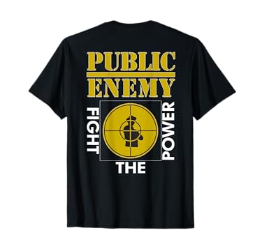 PUBLIC ENEMY Tシャツ Public Enemy Logo Black T-Shirt NEW OFFICIAL | eBay